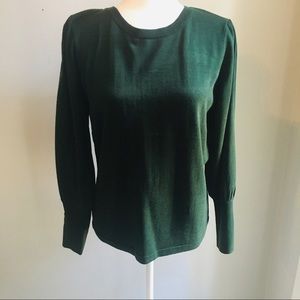 NWT Alex Marie Hunter Green Top